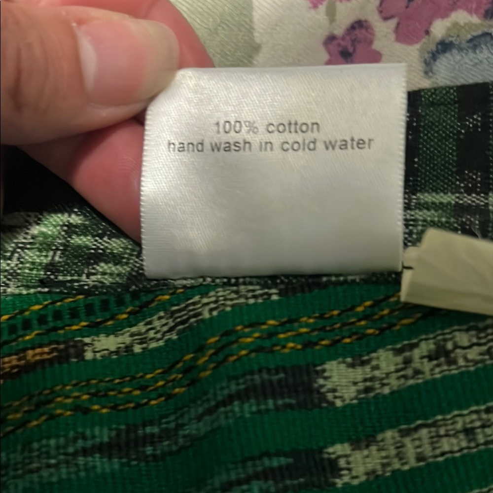 The Mayan Connection Multicolor Patchwork Wrap Sk… - image 4